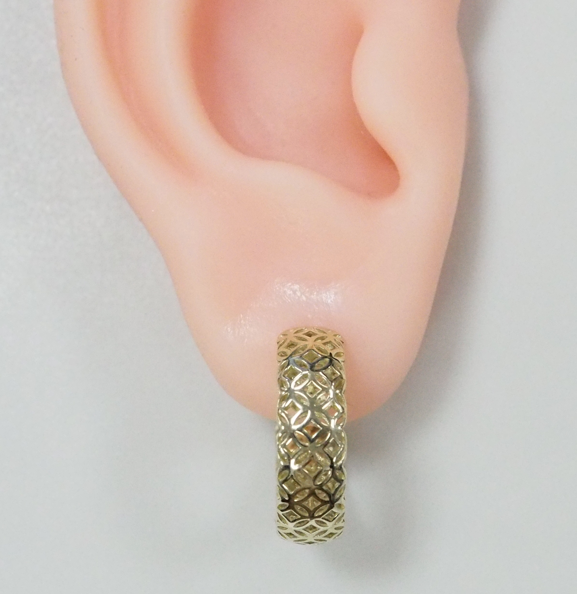 Серьги из желтого золота